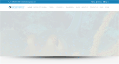 Desktop Screenshot of motorcityscuba.com